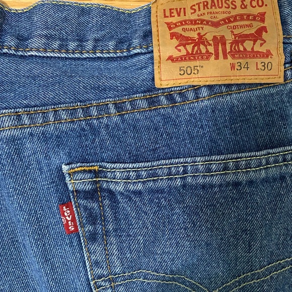 Levi’s 505 W34 L30 - Picture 3 of 6